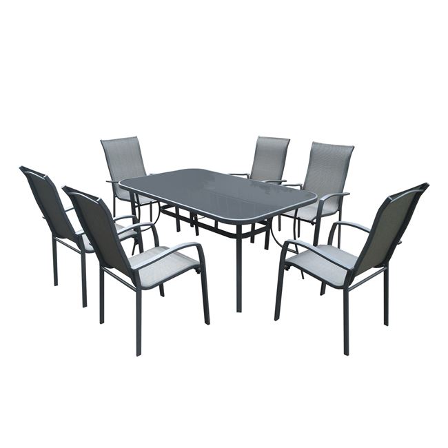 VERONA Set Τραπέζι με 6 Πολυθρόνες